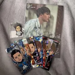 登坂広臣　ステッカー　サイン入りポストカード　クリーナーキーホルダー