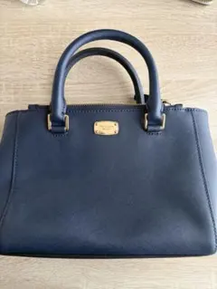 Michael Kors ネイビー ショルダーバッグ
