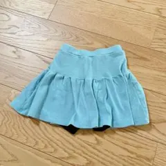 ever closet 水色 フレアスカート 130