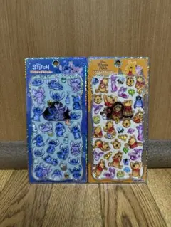 ハ*ー様 【正規品】プチドロ　スティッチ　プーさん　2枚セット