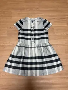 BURBERRY バーバリーロンドン　半袖メガチェックワンピース　120A