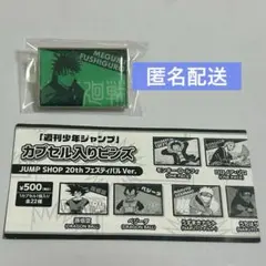 【伏黒恵】 カプセル入りピンズ ジャンプショップ　呪術廻戦