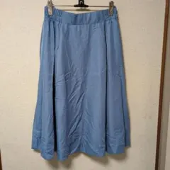 earth music & ecology ゴムウエスト フレアスカート