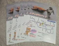 市川市動植物園 チラシ 6枚セット#がんばれパンチ