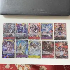 ワンピースカードゲーム Rパラレル＋SRパラレル＋SECカード等 9枚セット ワンピースカードゲーム Rパラレル＋SRパラレル＋SECカード等 9枚