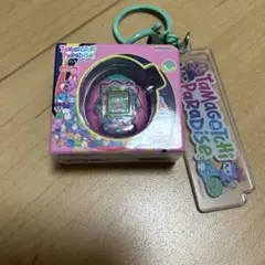 たまごっち　カスタムキーリング2　たまごっちパラダイス　ピンク　キーホルダー