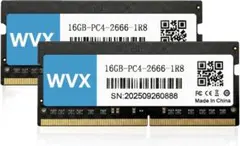2026年最新】WVX ノートPC用メモリ DDR4-2666 Mhz（PC4-21300)16GB×1枚 