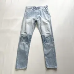 『The Letters』デニムパンツ／M／ジップフライ／コットン／日本製