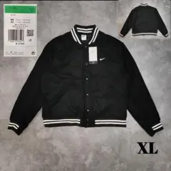 NIKE スタジャン XL ブラック AU バーシティ ジャケット 新品 タグのサムネイル