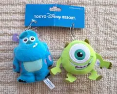 モンスターズ・インク ぬいぐるみバッジキーホルダーセット