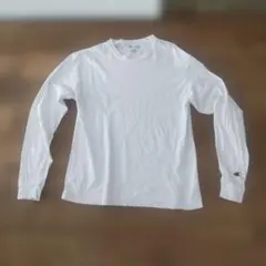 Champion 長袖 Tシャツ ホワイト Lサイズ　ロンTのサムネイル