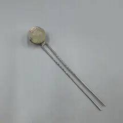 30ヴィンテージ ガラス　花柄デザイン かんざし 髪飾り