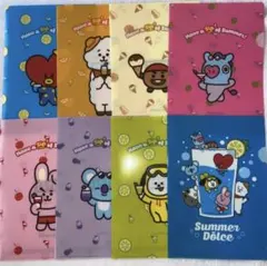 BTS BT21 クリアファイルセット