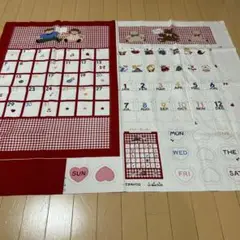 新品未使用手芸作成キッドカレンダー