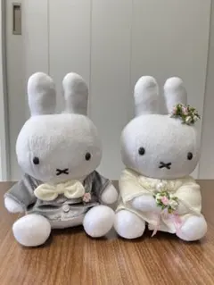 ミッフィー ウェディングドールセット　ぬいぐるみ