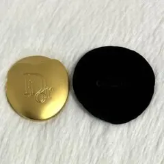 Dior ディオール コンパクトミラー ゴールド 黒い専用ケース付