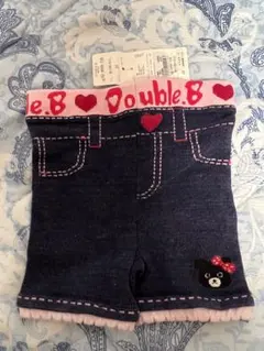 Double.B クマ刺繍 レギンス