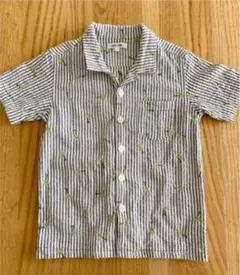 B:MING by BEAMS シアーサッカー生地シャツ　110 100