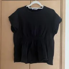 ALEXANDER WANG ウエストシャーリング Tシャツ ブラック Mのサムネイル