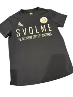SVOLME プラクティスシャツ ブラック キッズ 140