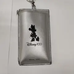 未使用 ダイソー ディズニー100周年 ミニー スマホショルダー シルバーのサムネイル