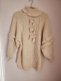 ハニーシナモン Honey Cinnamon ワンピース ニットワンピ リボン