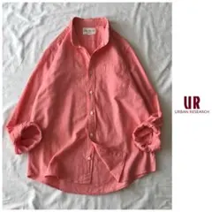 ◯アーバンリサーチ【洗える】コットン カラー シャツ ブラウス