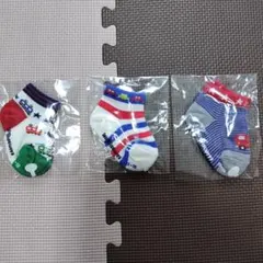 ミキハウス HOT BISCUITS ベビー靴下 11-13cm ３足セット②