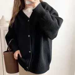 【未使用】クラシカルエルフ✳︎2wayケーブル編み圧縮ニットカーディガン