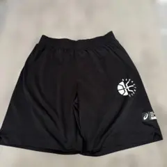 ASICS メンズバスケットボールパンツ ブラック