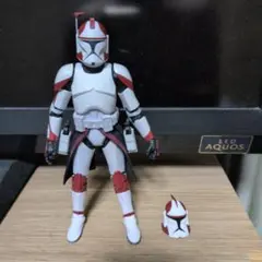 スターウォーズ コマンダーコーディ クローンウォーズアニメフェイス