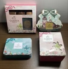 GODIVA ゴディバ チョコレート 4点セット 菓子 ギフト