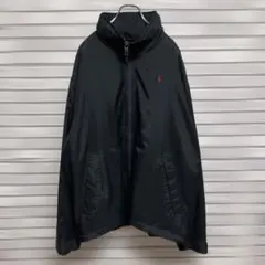 Polo By Ralph Lauren☆ ジャケット 刺繍 黒 L 《美品》