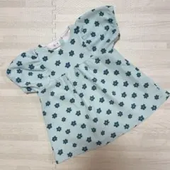 ZARA baby ザラベイビー 花柄パフスリーブワンピース 80