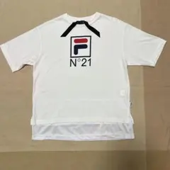 N°21 ヌメロヴェントゥーノ× FILA フィラ　コラボ Tシャツ ホワイトのサムネイル