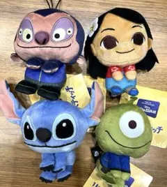 T*様 実写映画 リロ&スティッチ & you マスコット 全種セット ぬいぐる