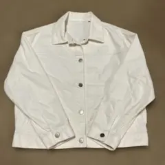 『新品未使用』ユニクロ　コーデュロイ　Gジャン　オフホワイト　XL