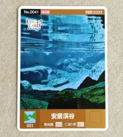 ロゲットカード 安居渓谷 高知県 仁淀川町【訳あり】のサムネイル