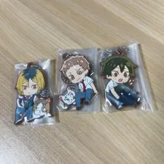 ハイキュー!! でふぉラバ マスコット キーホルダー 研磨 夜久 山口