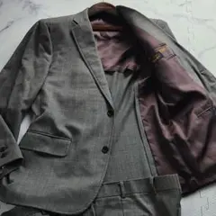 希少 XL相当アメリカ製✨美品 ブルックスブラザーズ スーツ グレン