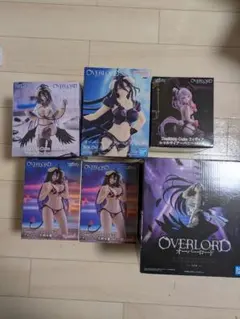 OVERLORD　フィギュア アルベド シャルティア　6点セット
