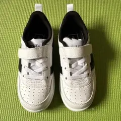 VANS キッズスニーカー ホワイト/ブラック　17センチ