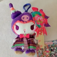 ホラグチカヨ×サンリオキャラクターズ くりっぴぃ ぬいぐるみ クロミのサムネイル