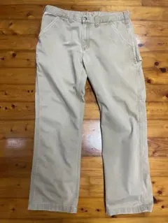 カーハート　ベージュ ペインターパンツ 希少サイズW36 x 30