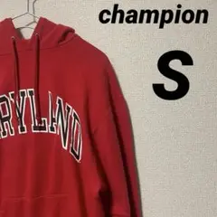 champion チャンピオン　パーカー　マリーランドフーディー　古着S赤