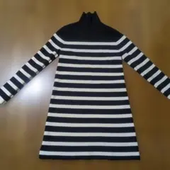 ZARA ストライプ 長袖ミニワンピース チュニック S