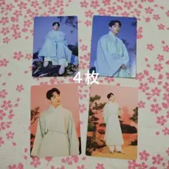 bts グク jungkook ミニフォト 2021 ダルマジュン 4枚