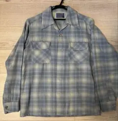 70s Pendleton ボードシャツ　オンブレチェックのサムネイル