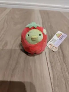 すみっコぐらし　喫茶すみっコ　いちごフェア　ぺんぎん？　てのりぬいぐるみ