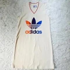 アディカラー 70s Vネックワンピース / アディダスオリジナルス